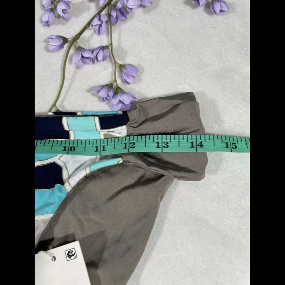 NEW $68 Trina‎ Turk Disco Deco Reversible Bikini Bottoms [SZ 8 ]